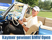 20. BMW International Open 2008: Kaymer feiert historischen Sieg. 23-Jähriger gewinnt als erster Deutscher in der Turniergeschichte den Titel in München Eichenried (Foto: BMW AG)